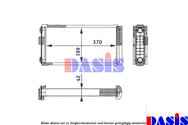 AKS DASIS Lämmityslaitteen kenno 139810N